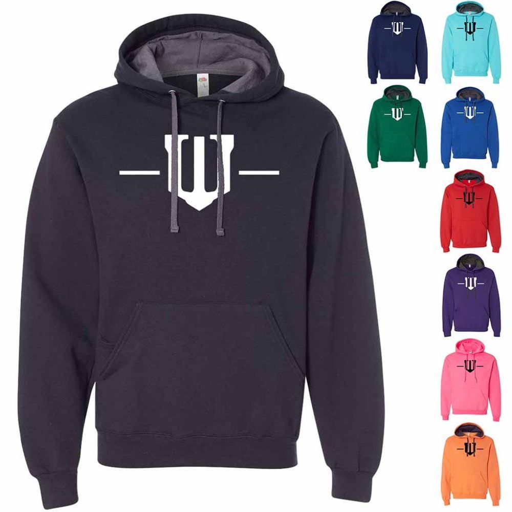 Bruce Wayne Enterprises Graphic Pullover Hoodies